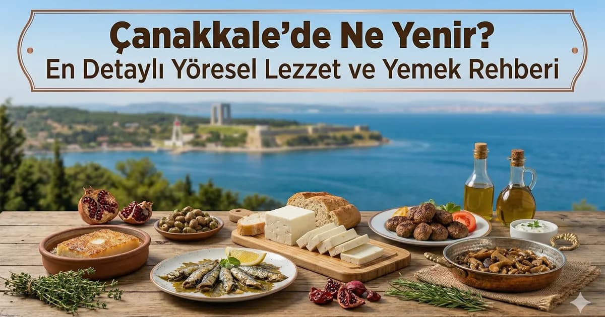 Çanakkale'de Ne Yenir? En Detaylı Lezzet ve Yemek Rehberi