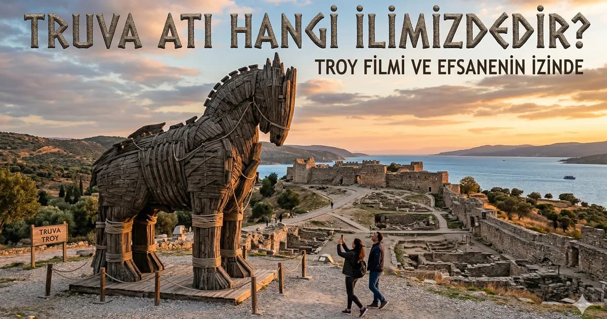 Truva Atı Hangi İlimizdedir? Troy Filmi ve Efsanenin İzinde