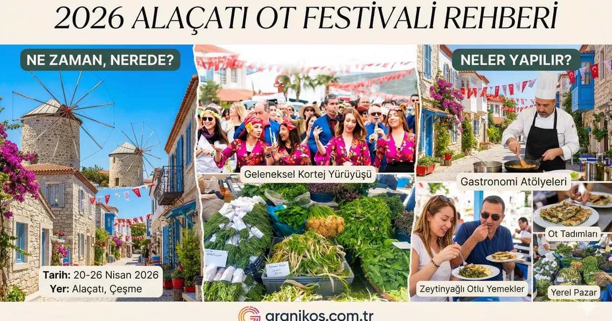 2026 Alaçatı Ot Festivali Rehberi: Ne Zaman, Nerede, Neler Yapılır?