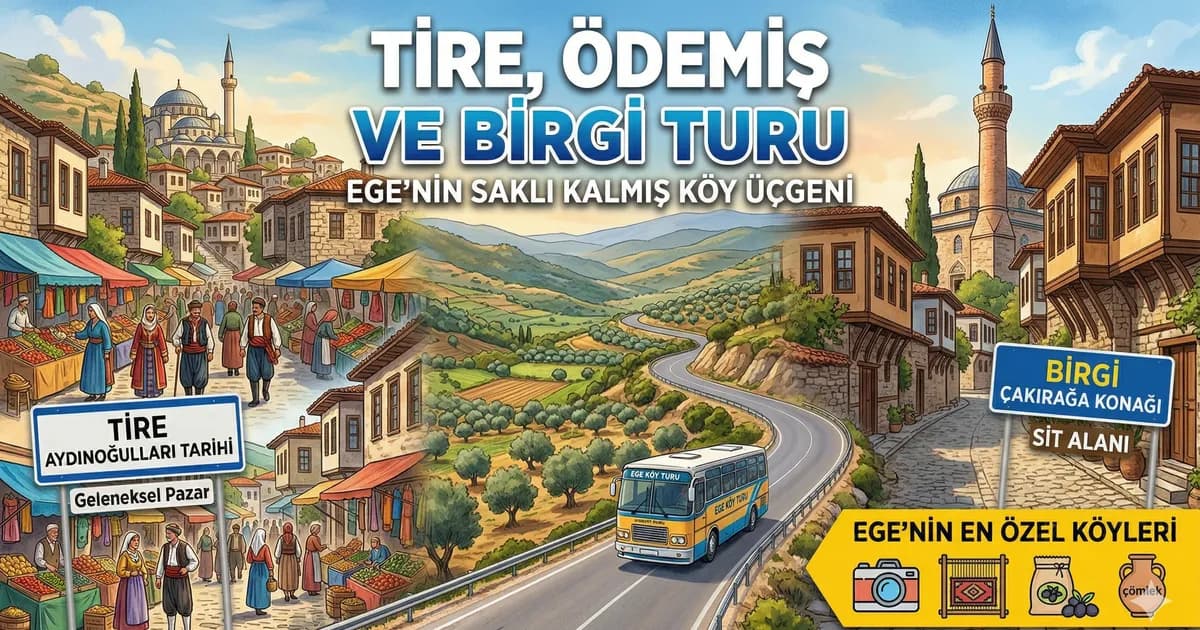 Tire, Ödemiş ve Birgi Turu: Ege'nin Saklı Kalmış Köy Üçgeni