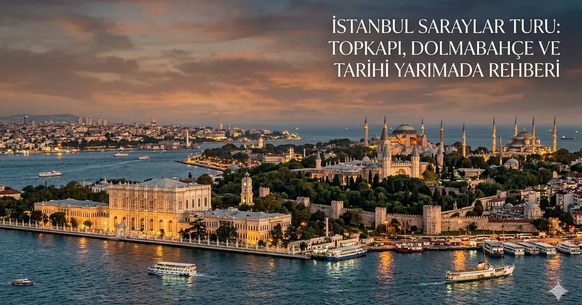 İstanbul Saraylar Turu: Topkapı, Dolmabahçe ve Tarihi Yarımada Rehberi