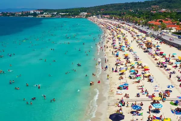 Çeşme & Alaçatı ( Meşhur Ilıca Plajı'nda Yüzme Molalı )