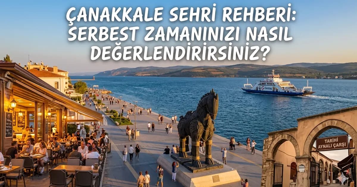 Çanakkale Turu Sonrası Kapsamlı Şehir Rehberi: Serbest Zamanınızı Nasıl Değerlendirirsiniz?