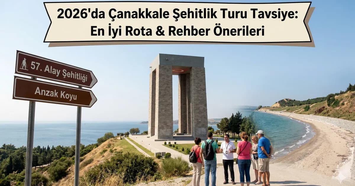 Çanakkale Şehitlik Turu Tavsiye: En İyi Rota & Rehber Önerileri