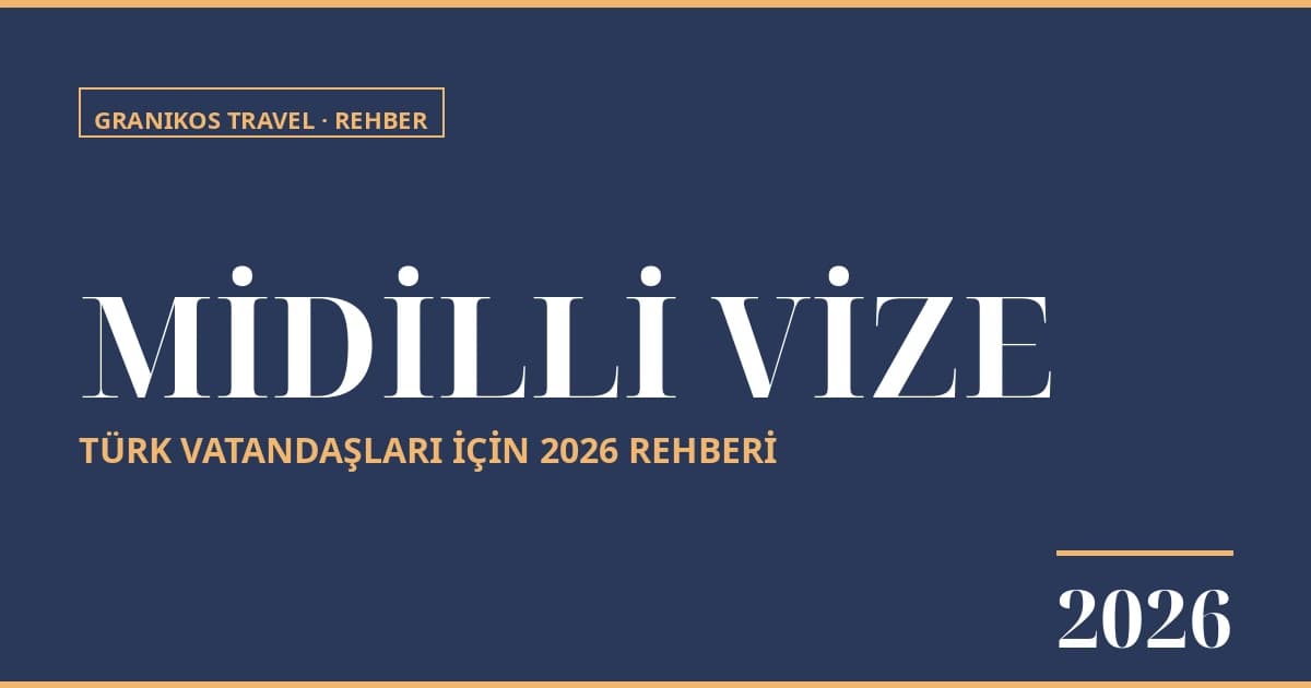 Midilli Adası Vize Rehberi 2026: Türk Vatandaşları İçin Kapı Vizesi, Ayvalık'tan Geçiş ve Yeşil Pasaport