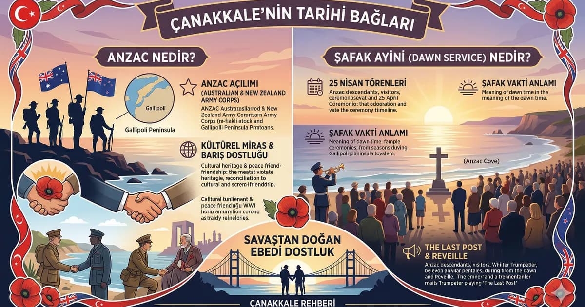 Anzac Nedir, Tarihsel ve Kültürel Kökenleri Nelerdir?