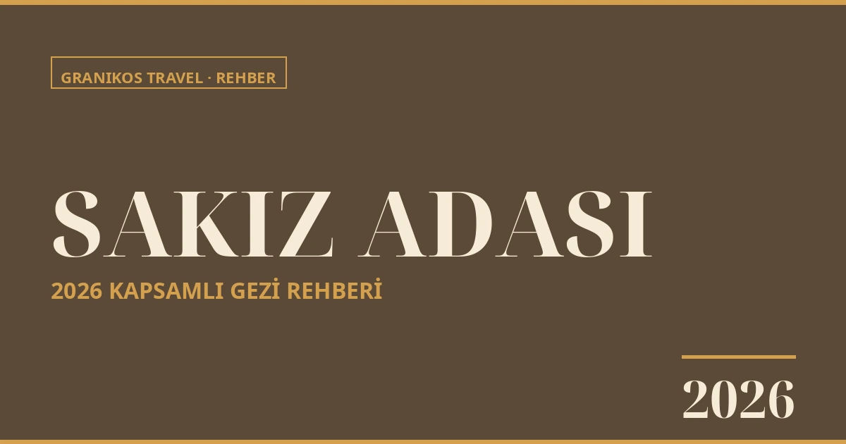 Sakız Adası Gezi Rehberi 2026: Mastiha Köyleri, Pyrgi, Mesta ve Nea Moni Manastırı