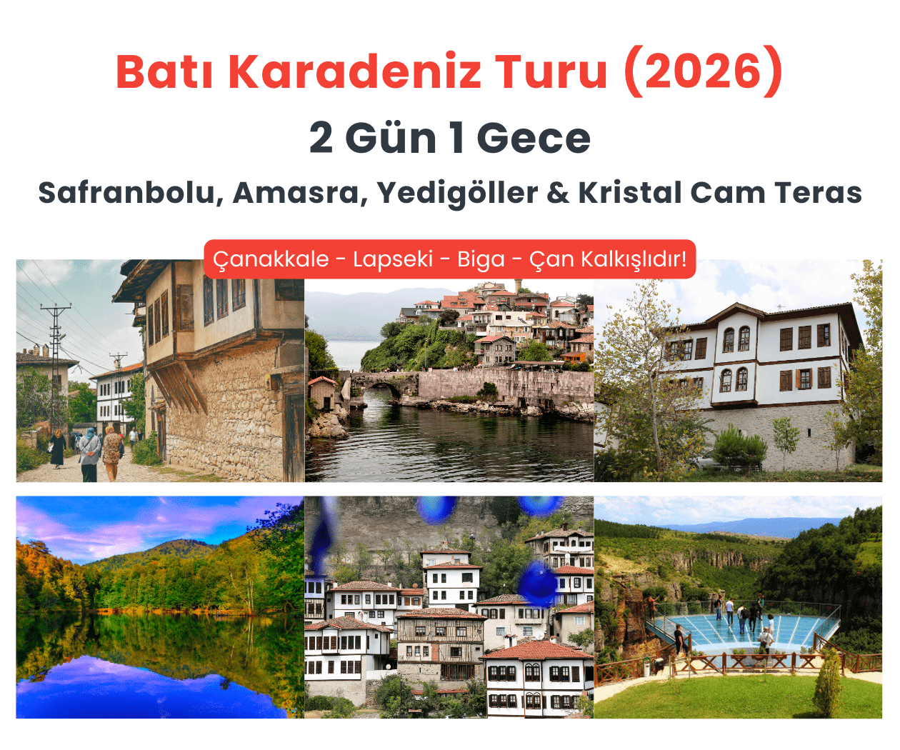 batı karadeniz turu